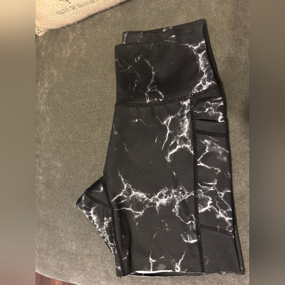 BuffBunny Black Marble Shorts